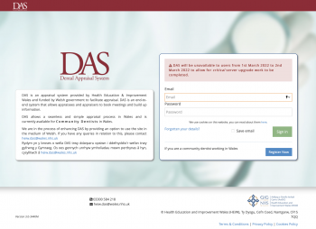 Home homepage snapshot