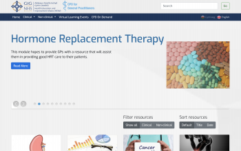 Home homepage snapshot