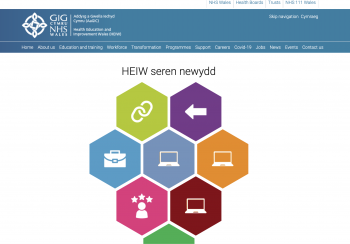Home homepage snapshot