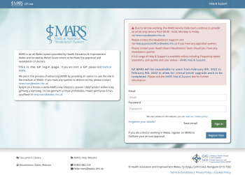 Home homepage snapshot