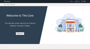 Home homepage snapshot